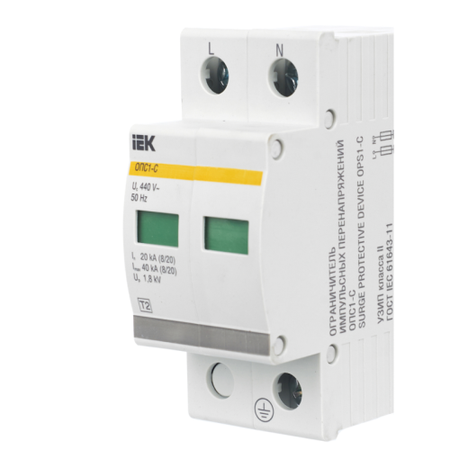 KARAT ОПС1-C УЗИП 2P In=20кА Un=400В Im=40кА IEK