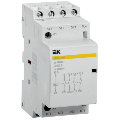 Контактор модульный КМ25-22М AC IEK