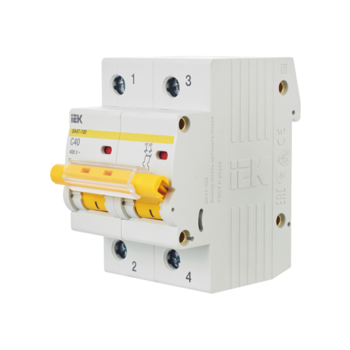 KARAT Авт. выкл. ВА47-100 2P C 40А 10кА IEK