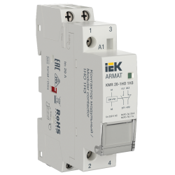 ARMAT Контактор модульный KMR 20А 230В AC 1НО 1НЗ IEK