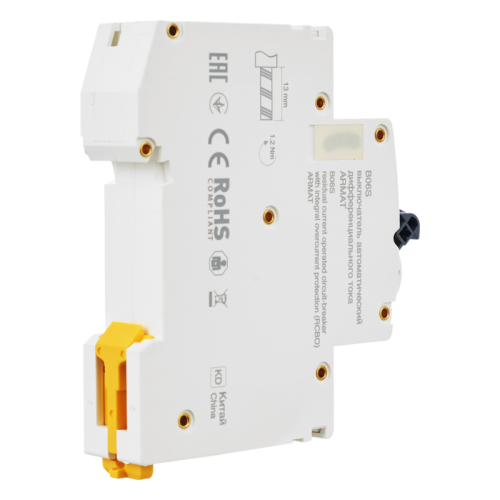 ARMAT АВДТ B06S 1P+NP C16 30мА тип A (18мм) IEK