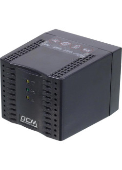 Стабилизатор напряжения Powercom TCA-1200 600Вт 1200ВА черный