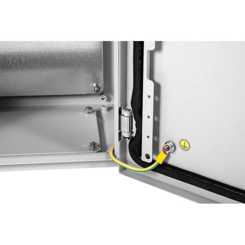 Шкаф электротехнический Elbox ELBOX EMW-500.400.210-1-IP66 одноствор. настенный 500мм 400мм 210мм 195мм IP66 несъемн.бок.пан. 100кг светло-серый сталь