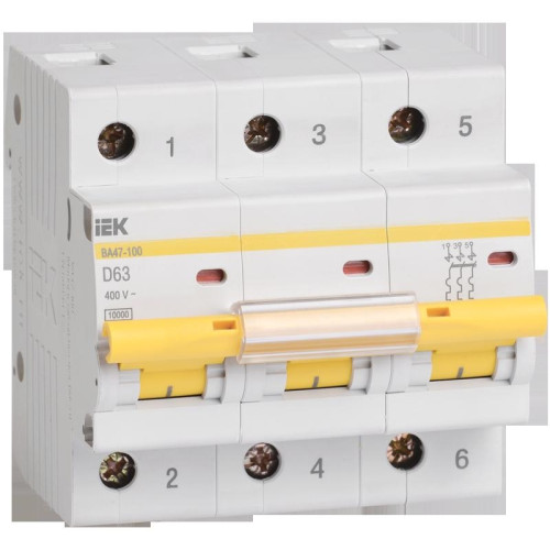 KARAT Авт. выкл. ВА47-100 3P D 40А 10кА IEK