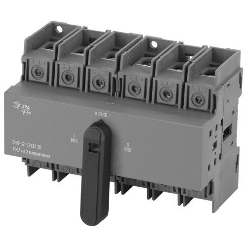 Выключатель/ Выключатель-разъединитель ВНК-32-71130 PRO mvr30-3-100E 3П 100А на 2 направления с фронтальной рукояткой управления Выключатель/ Выключатель-разъединитель ВНК-32-71130 PRO mvr30-3-100E 3П 100А на 2 направления с фронтальной рукояткой управления