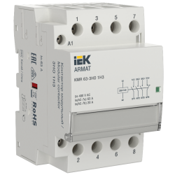 ARMAT Контактор модульный KMR 63А 230В AC 3НО 1НЗ IEK