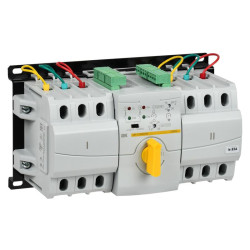 Автоматический выключатель IEK MAT10-063 АВР-1 63A тип C 6kA 3П 220/230В 6мод белый (упак.:1шт)
