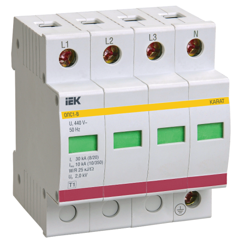 KARAT ОПС1-B УЗИП 4P In=30кА Un=400В Im=60кА IEK