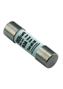 Предохранитель цилиндрич. 63A 14x51 ПЦ-102 DEKraft