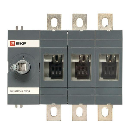 Рубильник 315A 3P без рукоятки управления TwinBlock