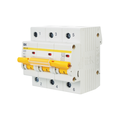 KARAT Авт. выкл. ВА47-100 3P D 25А 10кА IEK