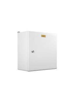 Шкаф электротехнический Elbox ELBOX EMW-500.400.210-1-IP66 одноствор. настенный 500мм 400мм 210мм 195мм IP66 несъемн.бок.пан. 100кг светло-серый сталь