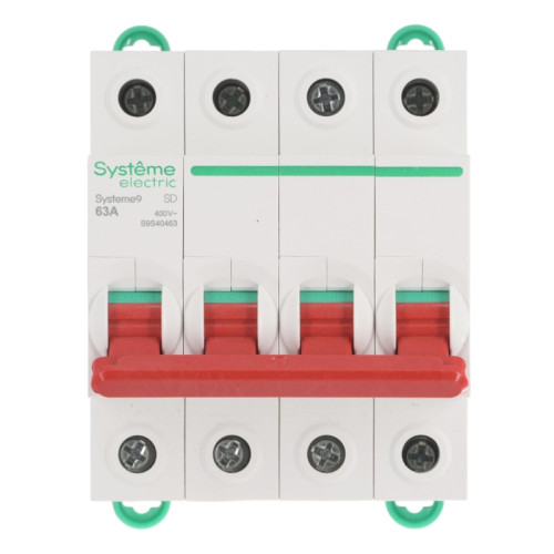 Выключатель нагрузки/ Выключатель нагрузки (ВН) 4P 63A 400В Systeme9