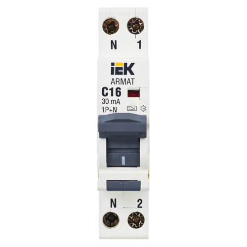 ARMAT АВДТ B06S 1P+NP C16 30мА тип A (18мм) IEK
