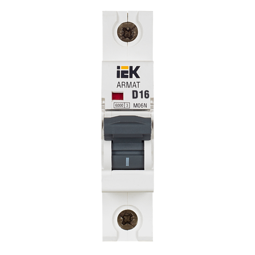 ARMAT Авт. выкл. M06N 1P D 16А IEK