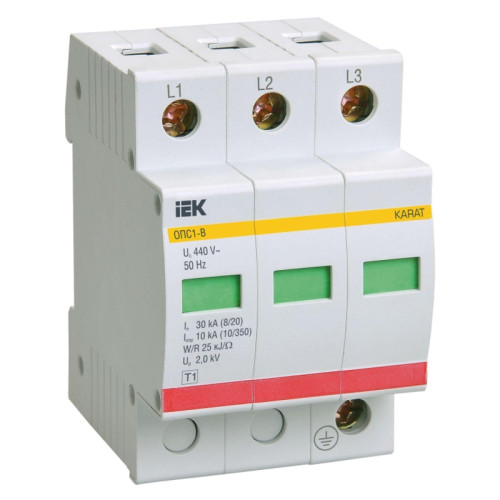 KARAT ОПС1-B УЗИП 3P In=30кА Un=400В Im=60кА IEK