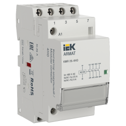 ARMAT Контактор модульный KMR 25А 48В AC 4НО IEK
