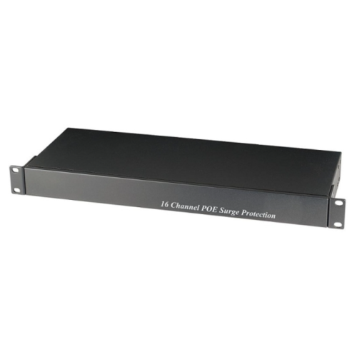 Грозозащита/ SC&T SP016P Устройство грозозащиты Ethernet c PoE на 16 каналов.