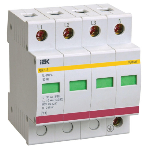 KARAT ОПС1-B УЗИП 4P In=30кА Un=400В Im=60кА IEK