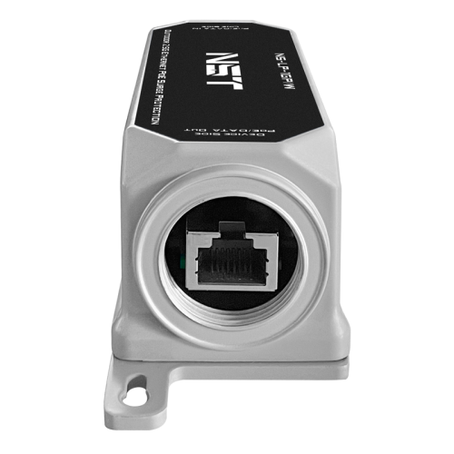 Уличное устройство грозозащиты/ Уличное устройство грозозащиты линий Ethernet и Ethernet + PoE на 1 канал (УЗИП). Класс II. Защищает Ethernet и PoE оборудование от наведенного напряжения высоких энергий. Скорость передачи данных: 10/100/1000/2500 Мбит/c. 