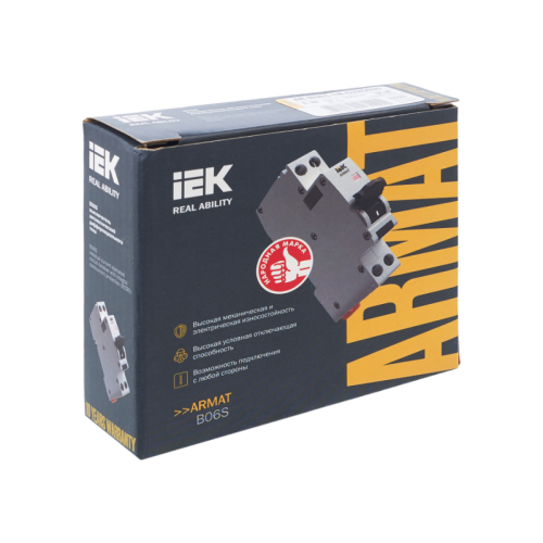 ARMAT АВДТ B06S 1P+NP C32 30мА тип AC (18мм) IEK