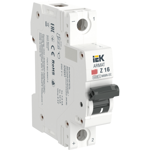 ARMAT Авт. выкл. M06N-DC 1P Z 16А IEK