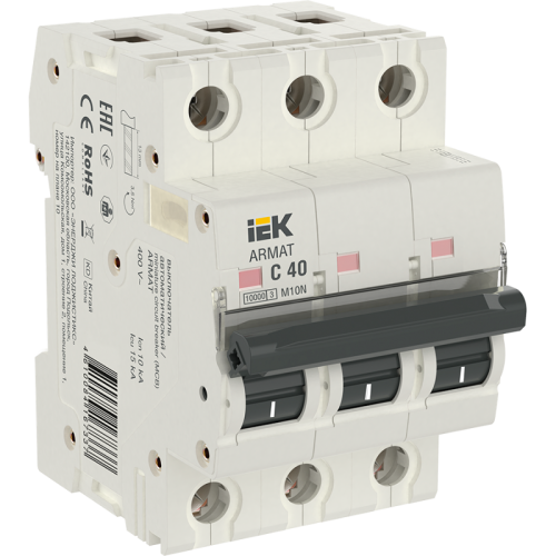 ARMAT Авт. выкл. M10N 3P C 40А IEK
