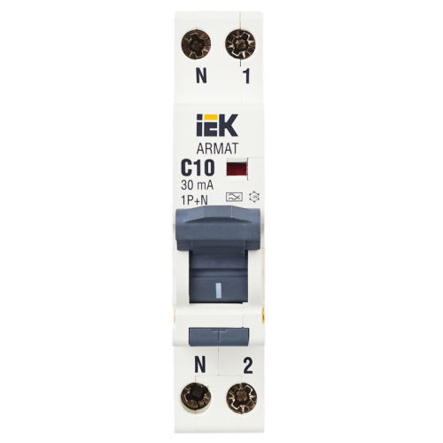 ARMAT АВДТ B06S 1P+NP C10 30мА тип A (18мм) IEK
