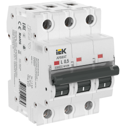 ARMAT Авт. выкл. M10N 3P L 0,5А IEK