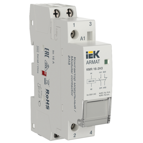 ARMAT Контактор модульный KMR 16А 230В AC 2НЗ IEK