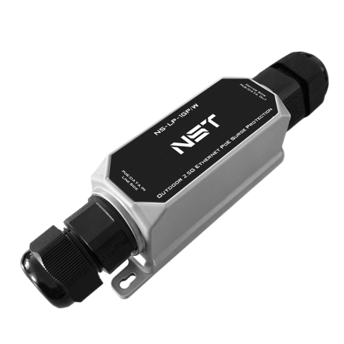 Уличное устройство грозозащиты/ Уличное устройство грозозащиты линий Ethernet и Ethernet + PoE на 1 канал (УЗИП). Класс II. Защищает Ethernet и PoE оборудование от наведенного напряжения высоких энергий. Скорость передачи данных: 10/100/1000/2500 Мбит/c. 