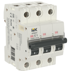 ARMAT Авт. выкл. M10N 3P C 1А IEK