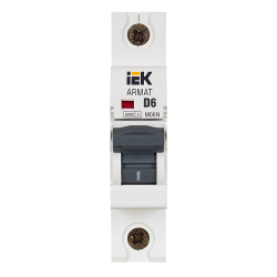 ARMAT Авт. выкл. M06N 1P D 6А IEK