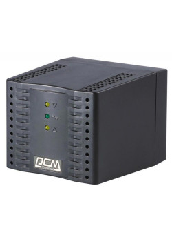 Стабилизатор напряжения Powercom TCA-2000 1000Вт 2000ВА черный