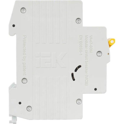 Автоматический выключатель IEK BA47-60M MVA31-1-010-B 10A тип B 6kA 1П 230/400В 1мод белый (упак.:1шт)