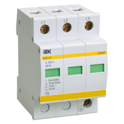 KARAT ОПС1-D УЗИП 3P In=5кА Un=230В Im=10кА IEK