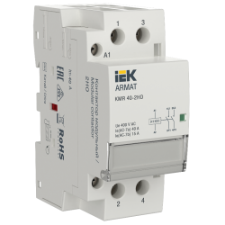 ARMAT Контактор модульный KMR 40А 24В AC/DC 2НО IEK