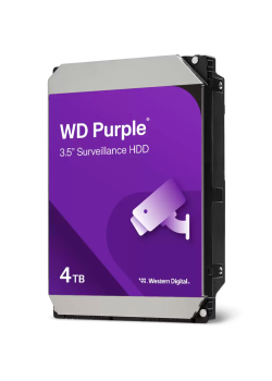 Жесткий диск HDD WD SATA3 4TB Purple Surveillancer 5400 RPM 256Mb 1 year warranty