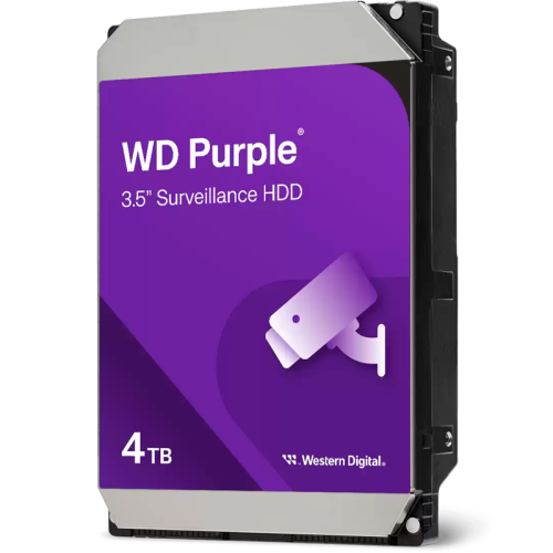 Жесткий диск HDD WD SATA3 4TB Purple Surveillancer 5400 RPM 256Mb 1 year warranty