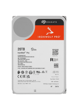Жесткий диск Seagate SATA-III 20TB ST20000NT001 NAS Ironwolf Pro 512E (7200rpm) 256Mb 3.5