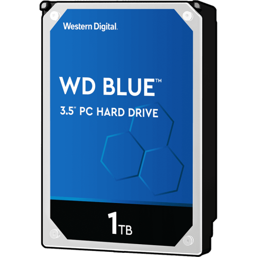 Жесткий диск/ HDD WD SATA3 1TB Caviar Blue 7200 RPM 64Mb 1 year warranty