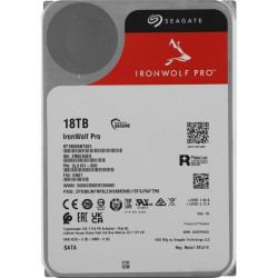 Жесткий диск Seagate SATA-III 18TB ST18000NT001 NAS Ironwolf Pro 512E (7200rpm) 256Mb 3.5