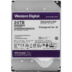 Жесткий диск WD SATA-III 24TB WD240PURP Surveillance Purple Pro (7200rpm) 512Mb 3.5
