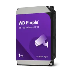 Жесткий диск/ HDD WD SATA3 1Tb Purple Video IntelliPower 5400  6Gb/s 64Mb 1 year warranty