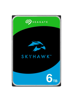 Жесткий диск/ HDD Seagate SATA3 6Tb SkyHawk 5400 256Mb 1 year warranty