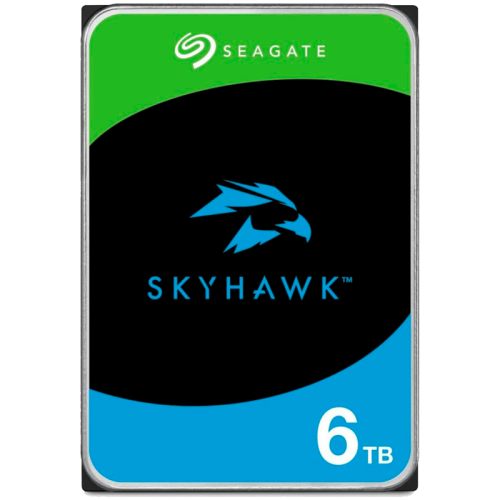 Жесткий диск HDD Seagate SATA3 6Tb SkyHawk Surveillance 5400 256Mb 1 year warranty