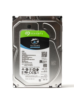 Жесткий диск HDD Seagate SATA 2Tb SkyHawk Surveillance HDD 5400 256Mb 1 year warranty  (replacement ST2000VX015, ST2000VX008)