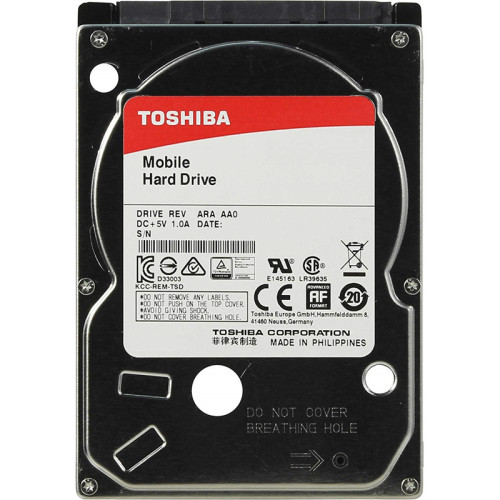Жесткий диск/ HDD Toshiba SATA3 500Gb 2.5