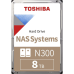 Жесткий диск/ HDD Toshiba N300 NAS SATA3 3.5