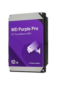 Жесткий диск HDD WD SATA3 12Tb Purple 7200RPM 256Mb 1 year warranty (replacement WD121PURP, WD121PURZ)